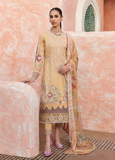 Gulaal Embroidered Lawn Unstitched 3 Piece Suit - 08